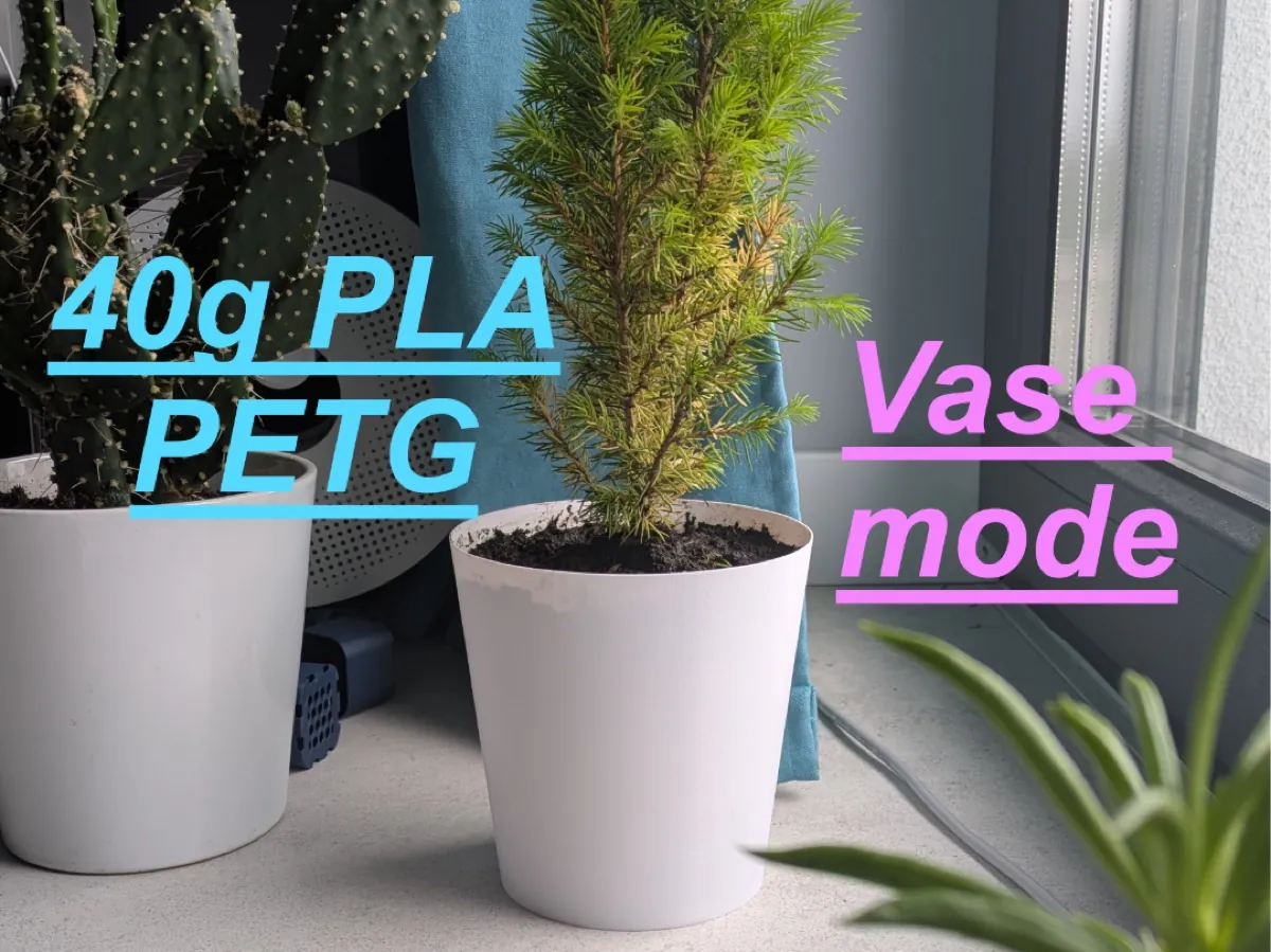 Modern lättviktskruka, foto 1 av designern Kaflex Studio