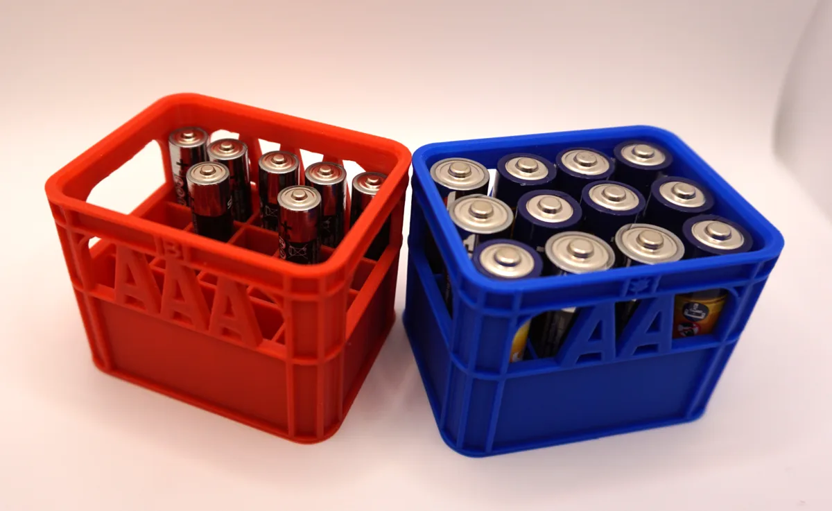 Batterilåda för AA – bild av 3db