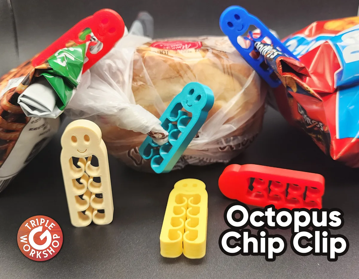 Bläckfiskklämmor, 8-pack – bild av Triple G Workshop