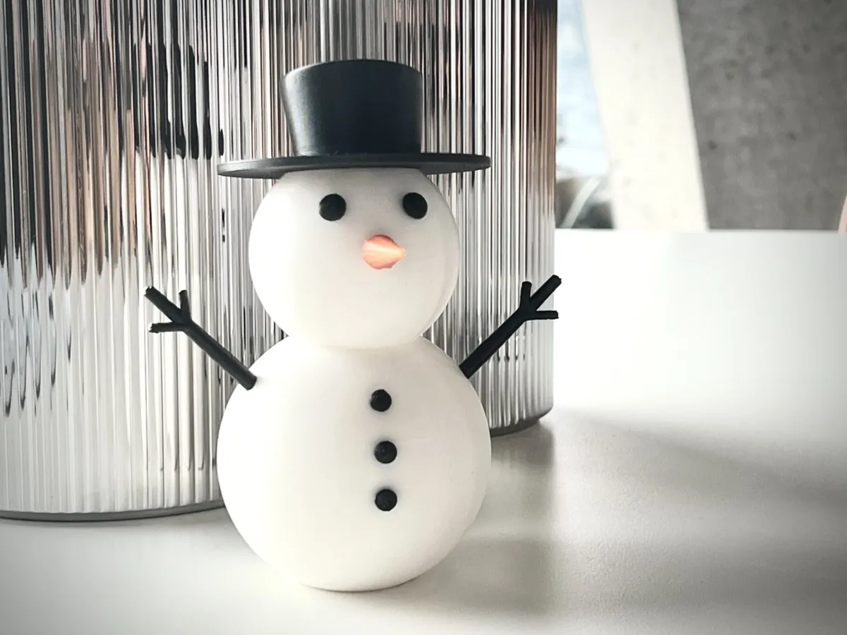 Snögubbe, foto 1 av designern kappern
