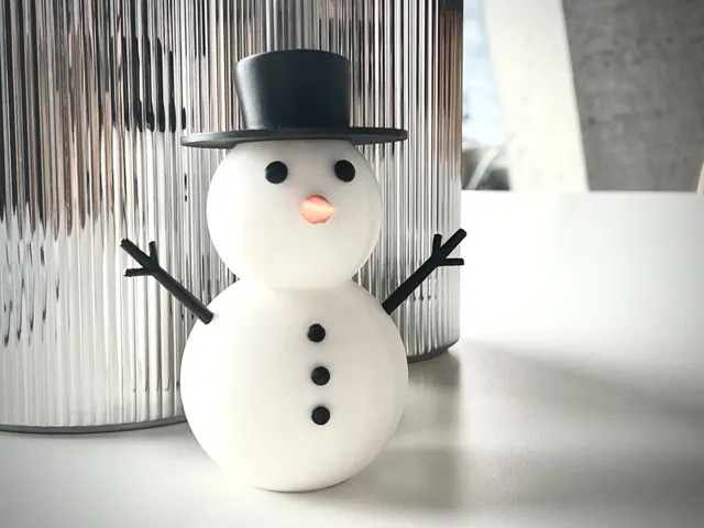 Snögubbe, foto 1 av designern kappern