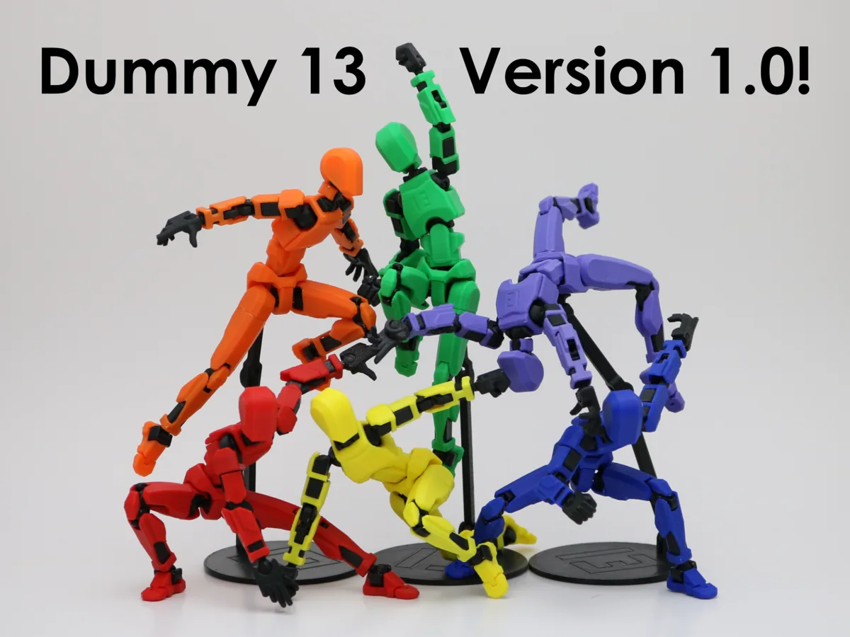 DUMMY 13 – ledad figur – bild av Lucky 13 Toys